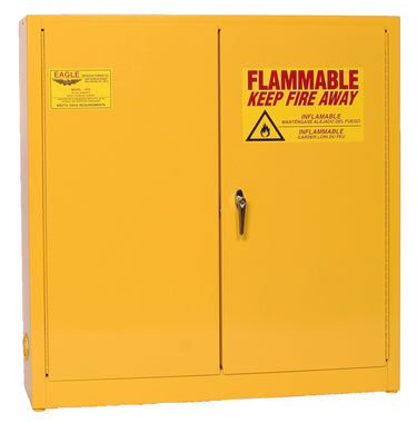 Eagle 24-Gallon Self-Closing Wall Mount Cabinet